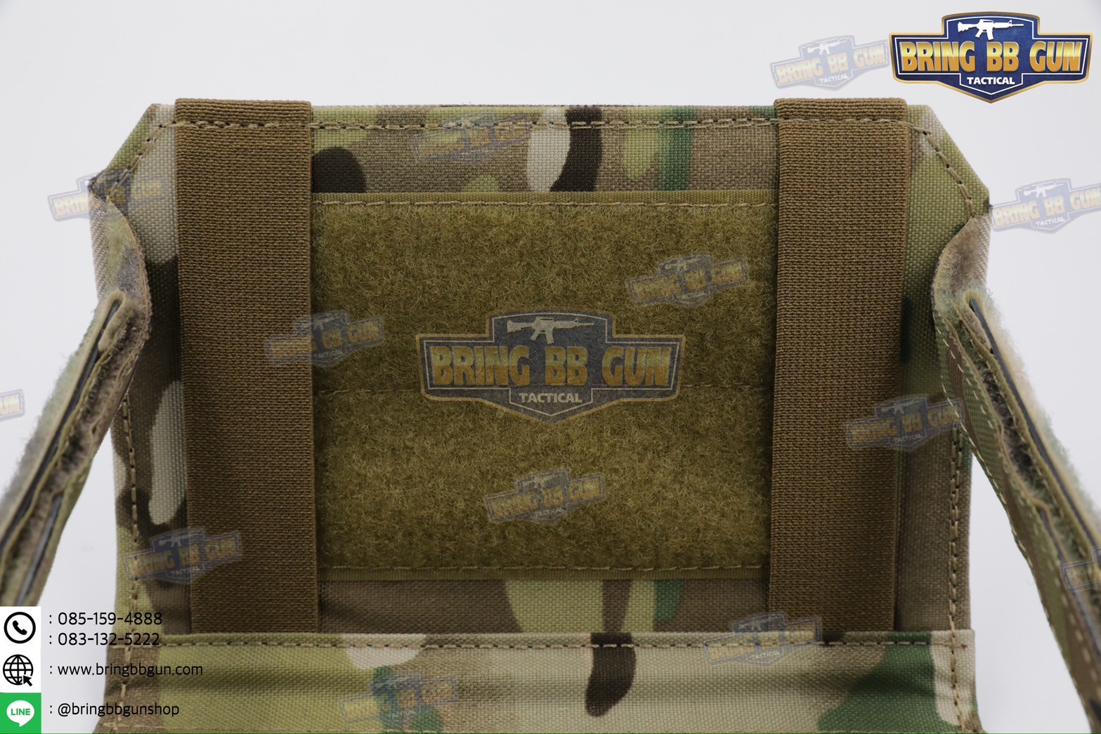 Tactical Phone Pouch เคสโทรศัพท์ติดเสื้อเวส ทรง Admin Pouch (Folded Navigation Board) (Navboard Fliplite Chest Smartphone Mount)