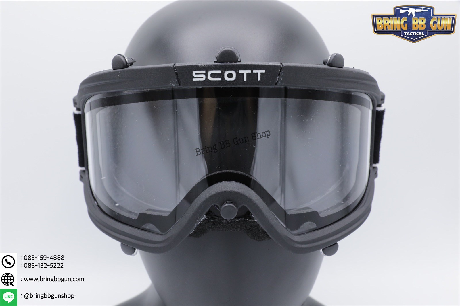 หน้ากาก Scott Mask เจน2 (รุ่นเลนส์สองชั้น)