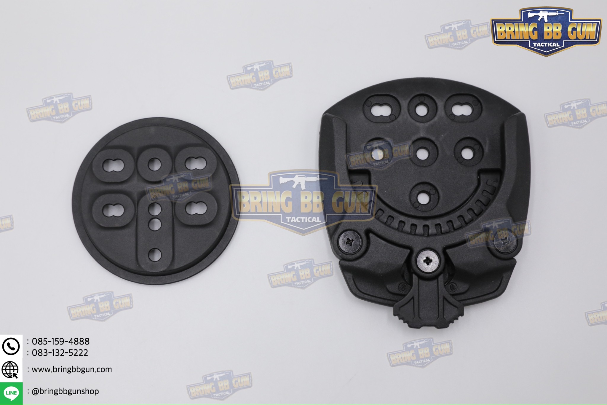 Adapter ปลดไวซองปืน BT TEK-MOUNT (360 Degree base adapter) (QUICK CONNECT MOUNTING SYSTEM) (Insert Disk and Receiver) (Blade)