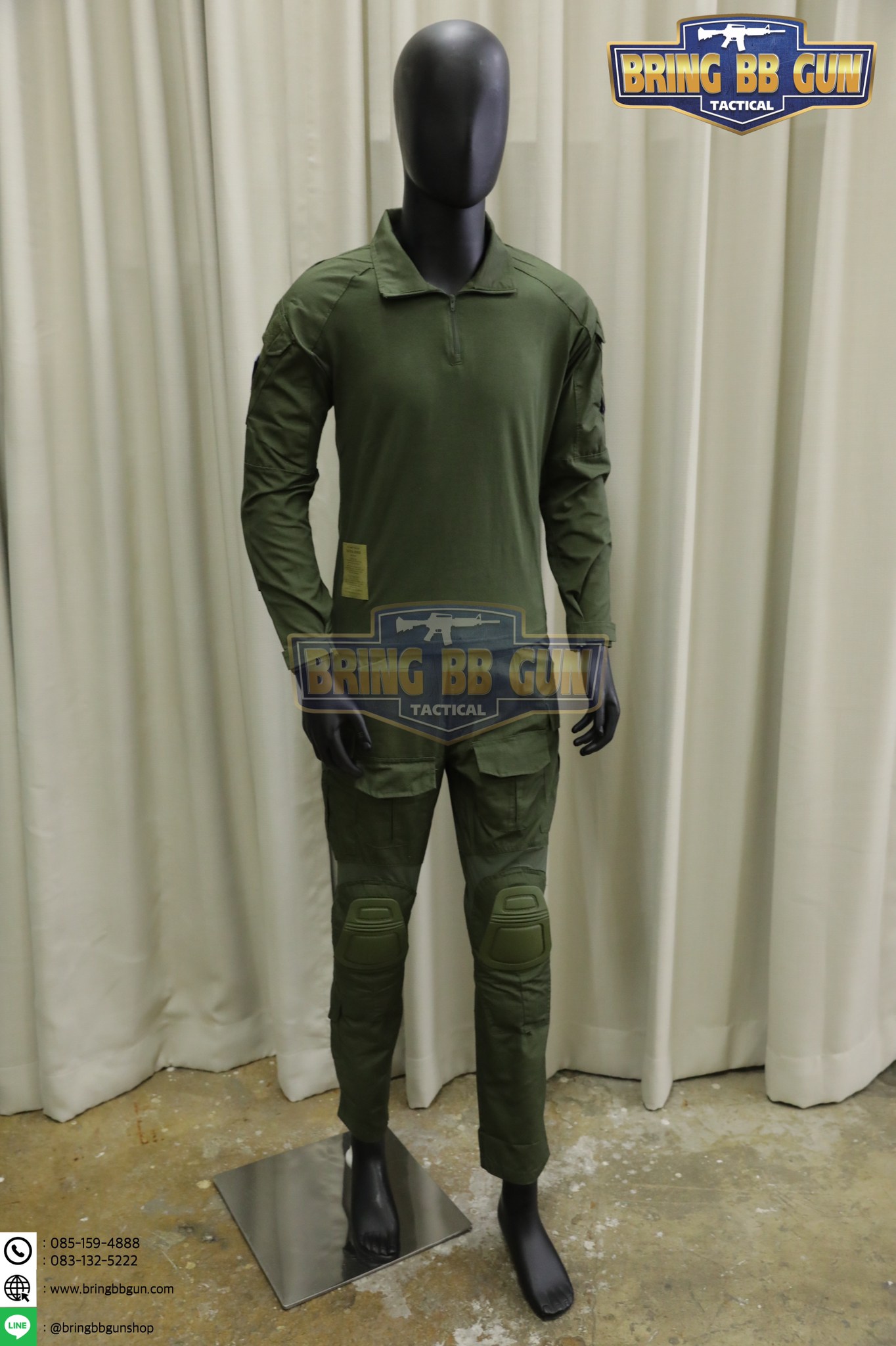 ชุดคอมแบทสูท Gen3 (Combat Frog Suit G3) (เสื้อ+กางเกง+สนับเข่า+สนับศอก)