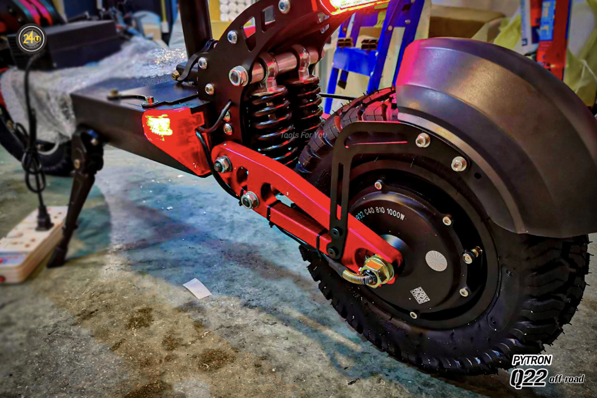 SEALUP PYTRON Q22 off-road 48V 1000W NFC ปี 2024 ประกันศูนย์ 1 ปี + After service︳24YOU จำหน่ายสกู๊ตเตอร์ไฟฟ้า Tools For You