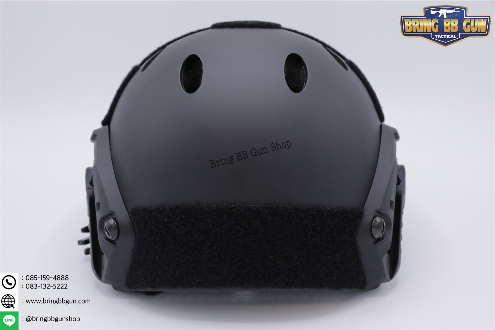 หมวก Fast (หมวกฟาส) (Fast Helmet PJ type) รุ่น Standard-pound holes