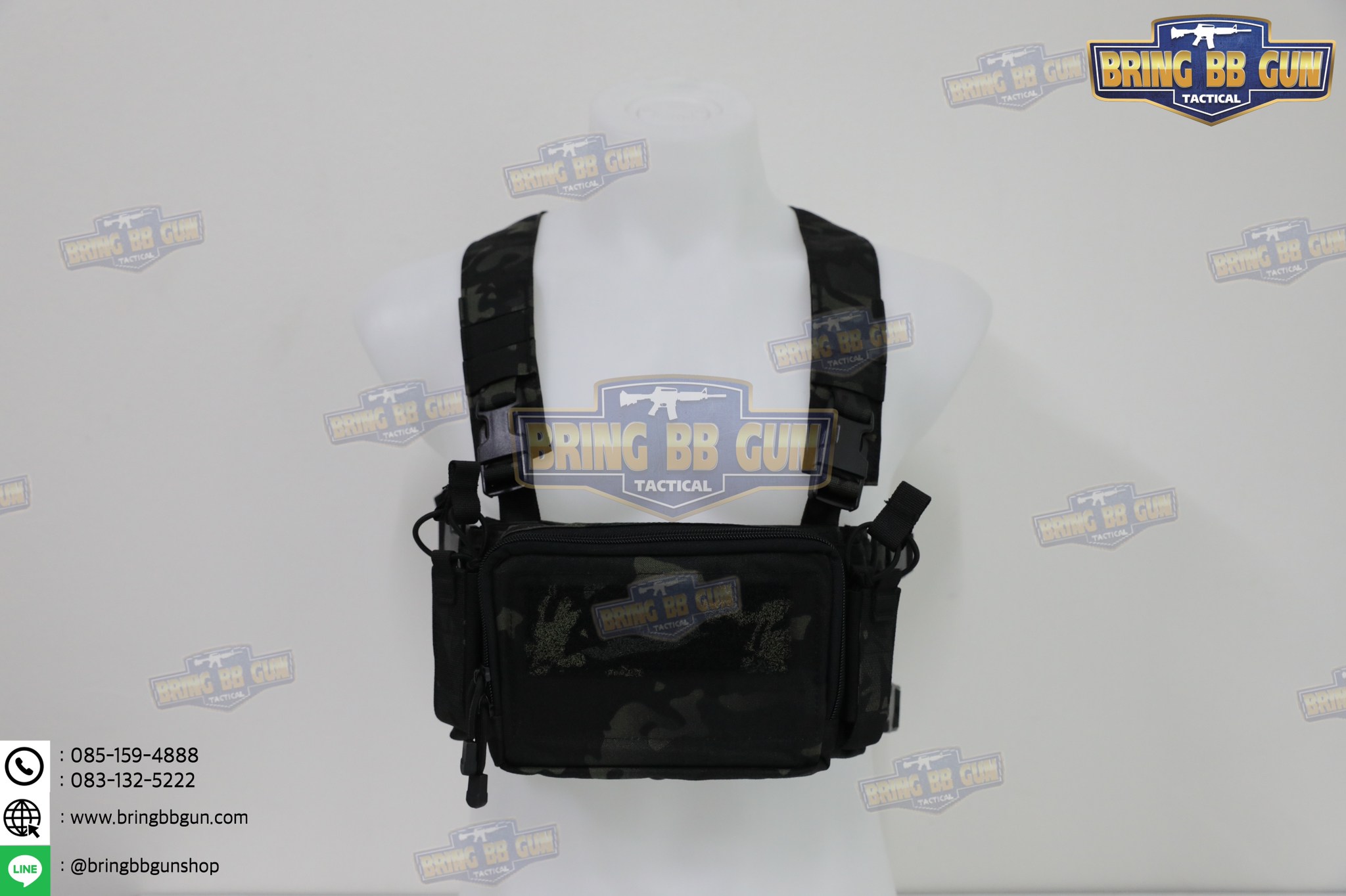 D3CRM Micro Chest Rig (สายโยงบ่า) (D3CR MICRO) (Micro Chest Rig)
