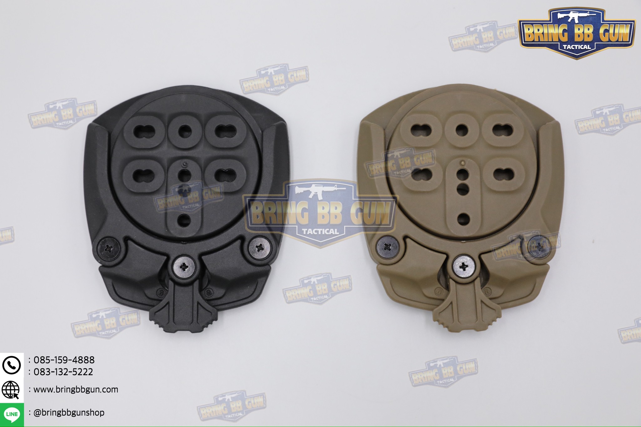 Adapter ปลดไวซองปืน BT TEK-MOUNT (360 Degree base adapter) (QUICK CONNECT MOUNTING SYSTEM) (Insert Disk and Receiver) (Blade)