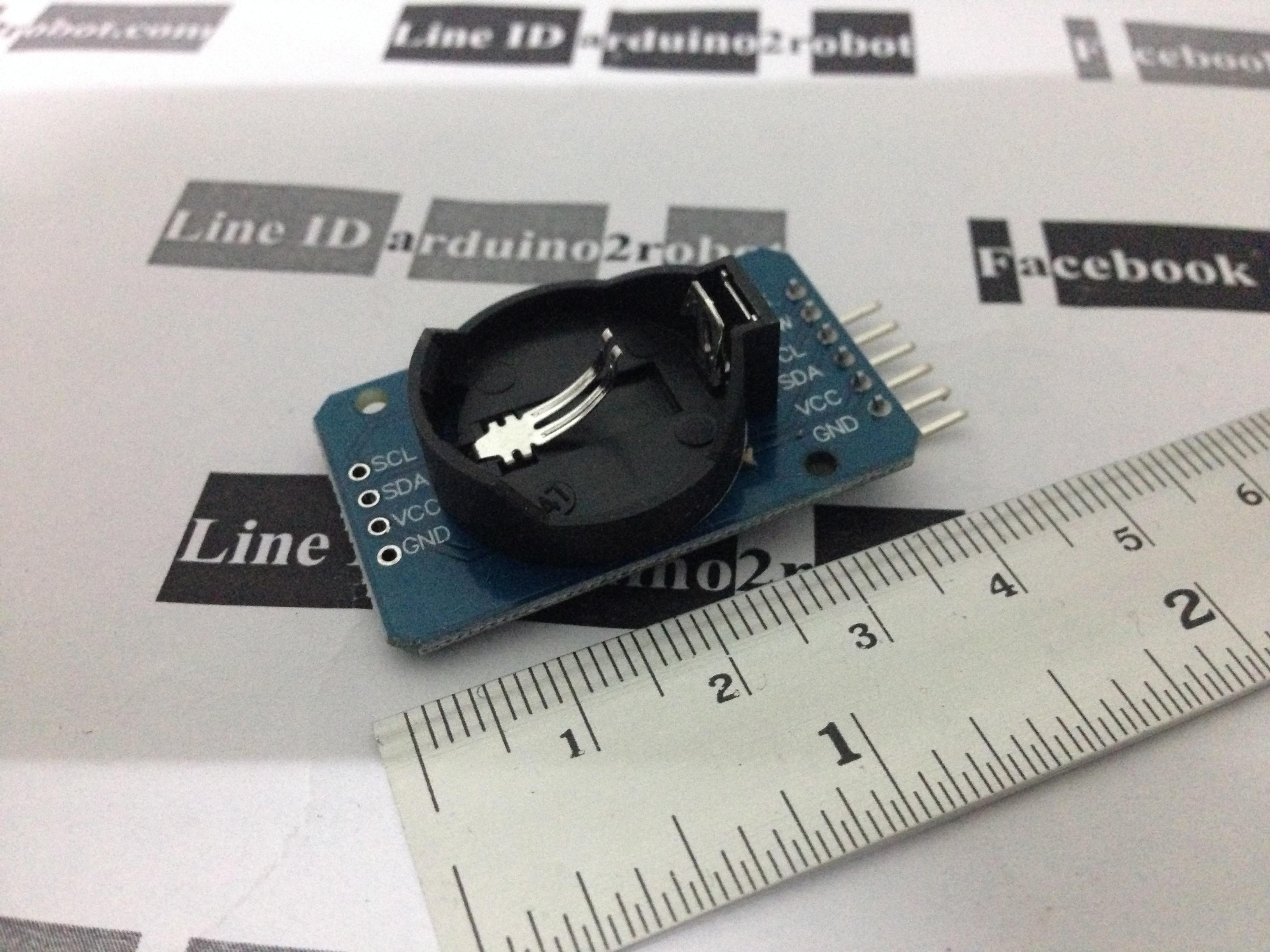 real time clock, โมดูลนาฬิกา DS3231 module, ความแม่นยำสูง RTC DS3231 AT24C32 IIC Module, (ไม่มีถ่าน)