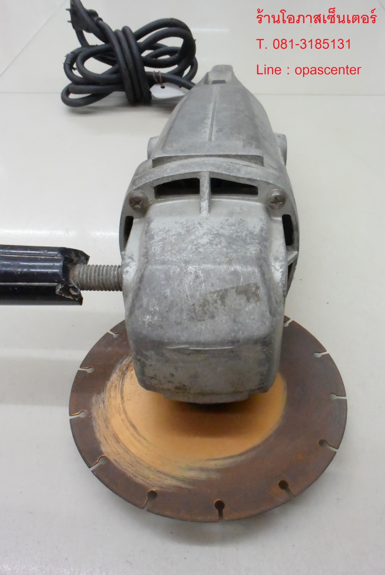 เจียร 7 นิ้ว Matachi ญี่ปุ่น ของแท้ มีมือจับ ใบตัดปูน