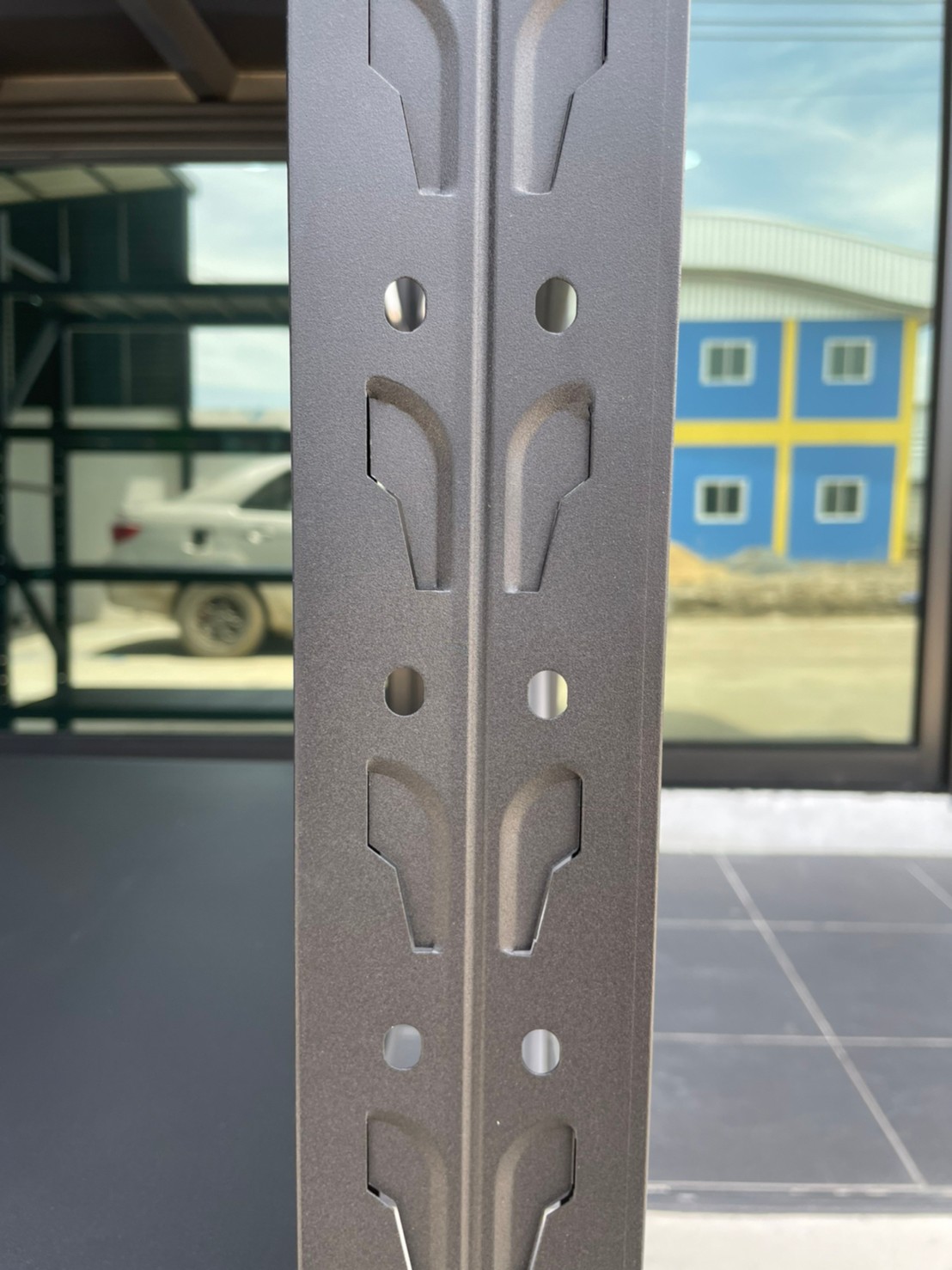 Micro Rack W200xD60xH200cm. (สีดำ) ชั้นเหล็กวางสินค้า