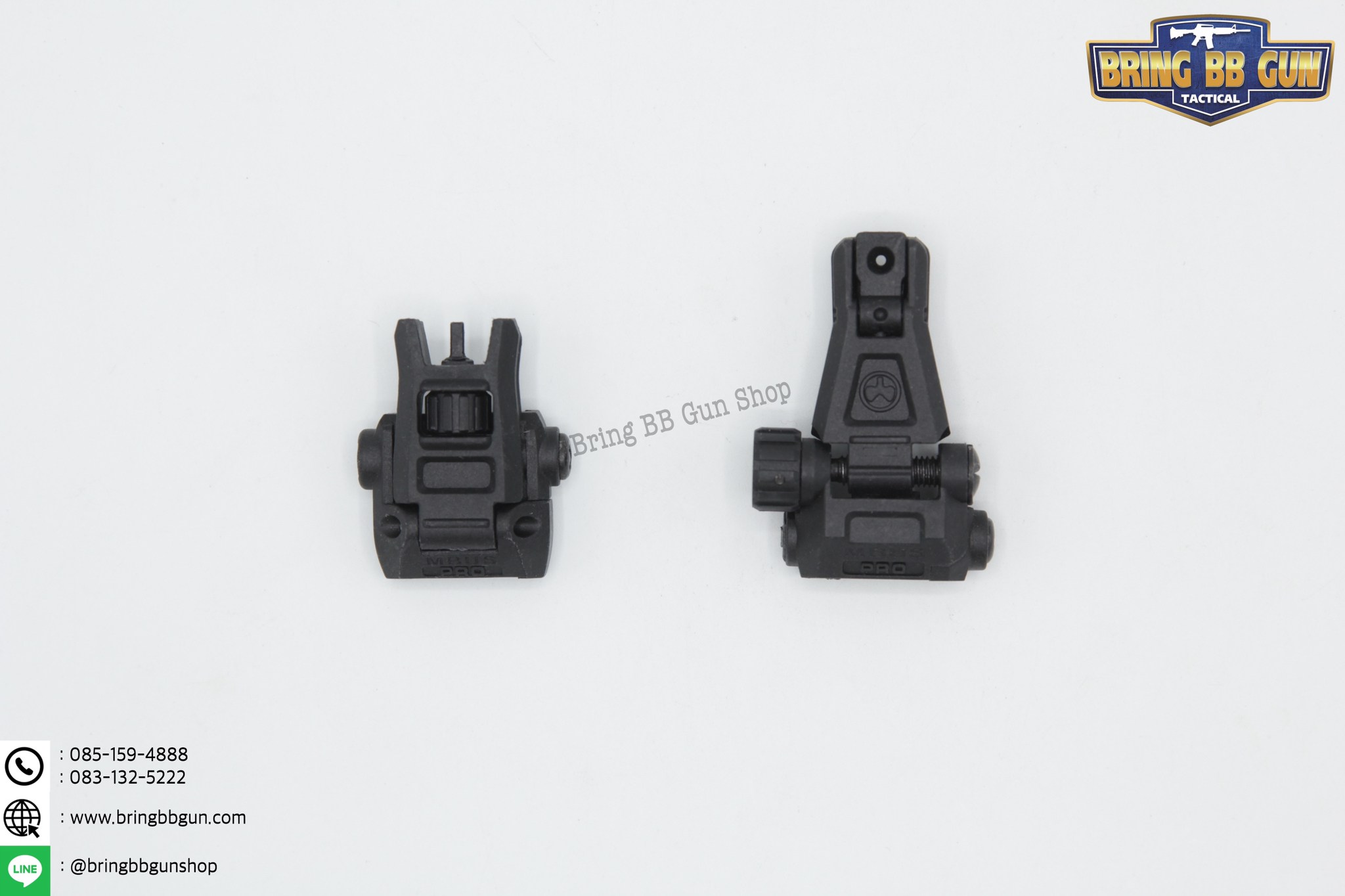 ศูนย์หน้า-หลังพับได้แบบพลาสติก ยี่ห้อ Magpul รุ่น M-Bus Pro