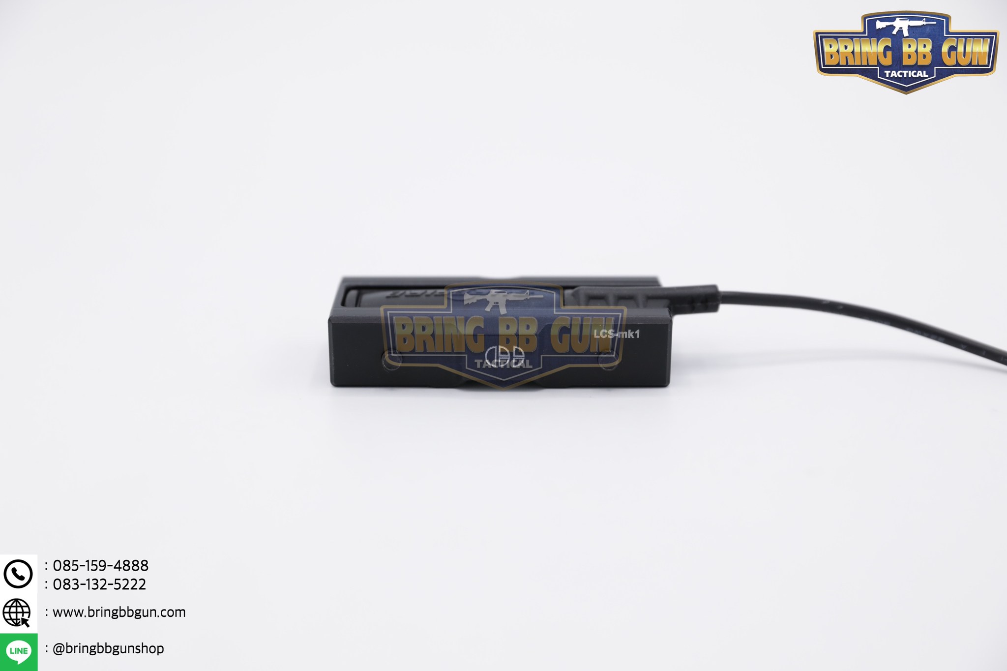 LCS ยี่ห้อ Cloud Defensive (ตัวจับสวิตช์หางหนูของไฟฉาย) รุ่น ระบบราง Picatinny (รางรถไฟ,ราง20mm.) (Light Control System) (ใช้ได้กับชุดหน้าระบบราง Picatinny เท่านั้น)