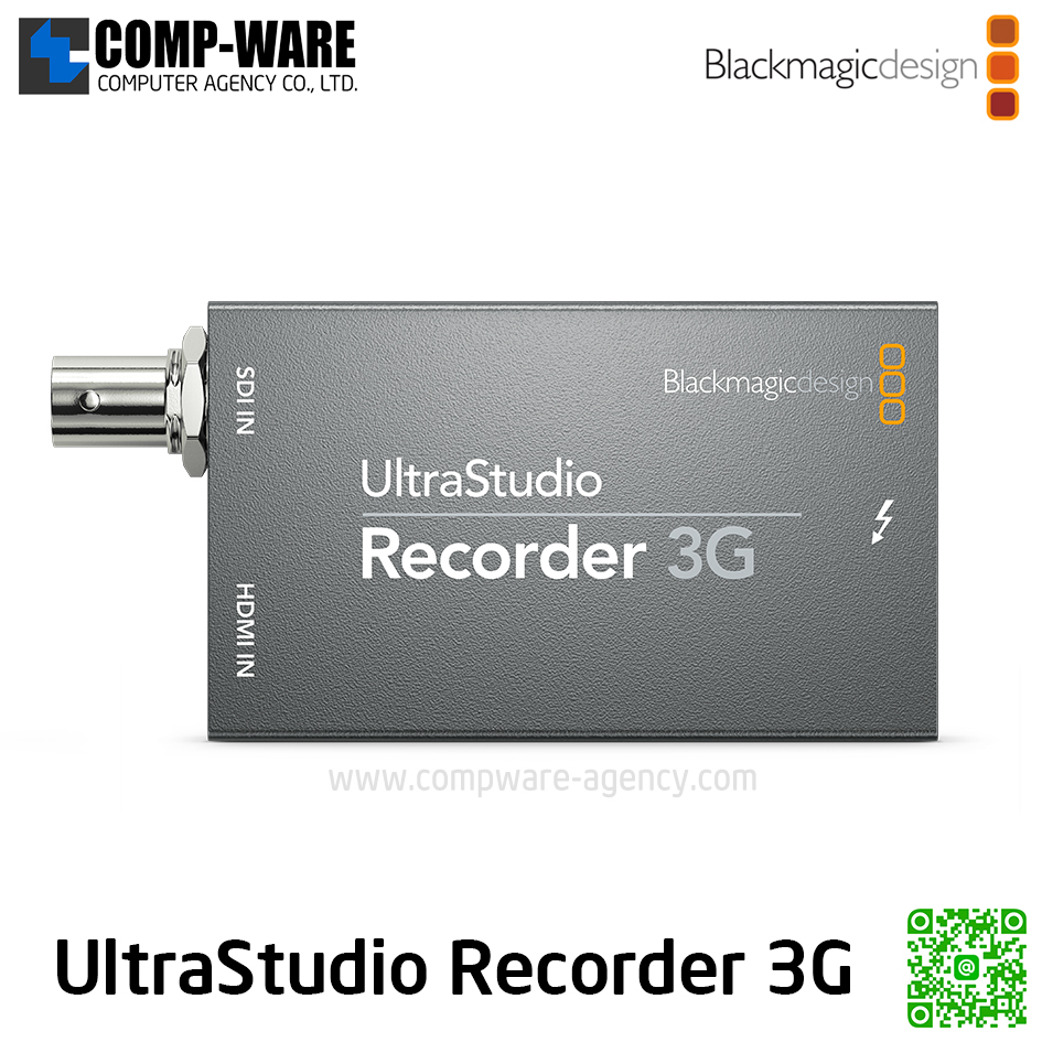 UltraStudio Recorder 3G - Blackmagic Design รับประกัน 1ปี