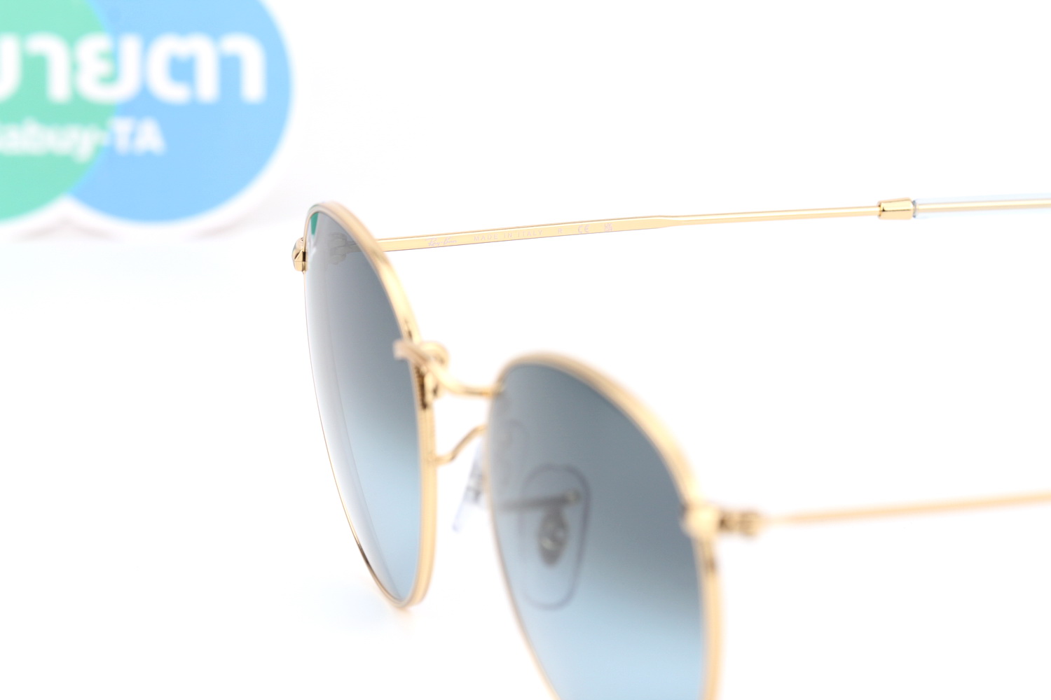 RayBan Round RB3447 001/3M