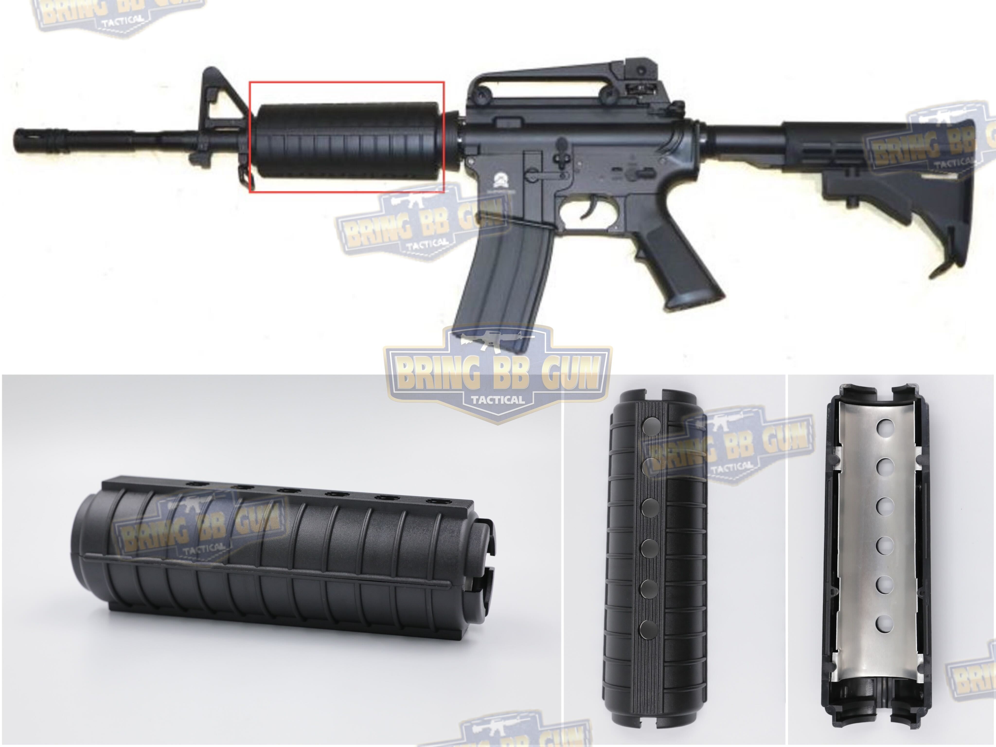 ชุดหน้า M4A1 (ชุดหน้าฝักข้าวโพด) รุ่น ความยาว 7”