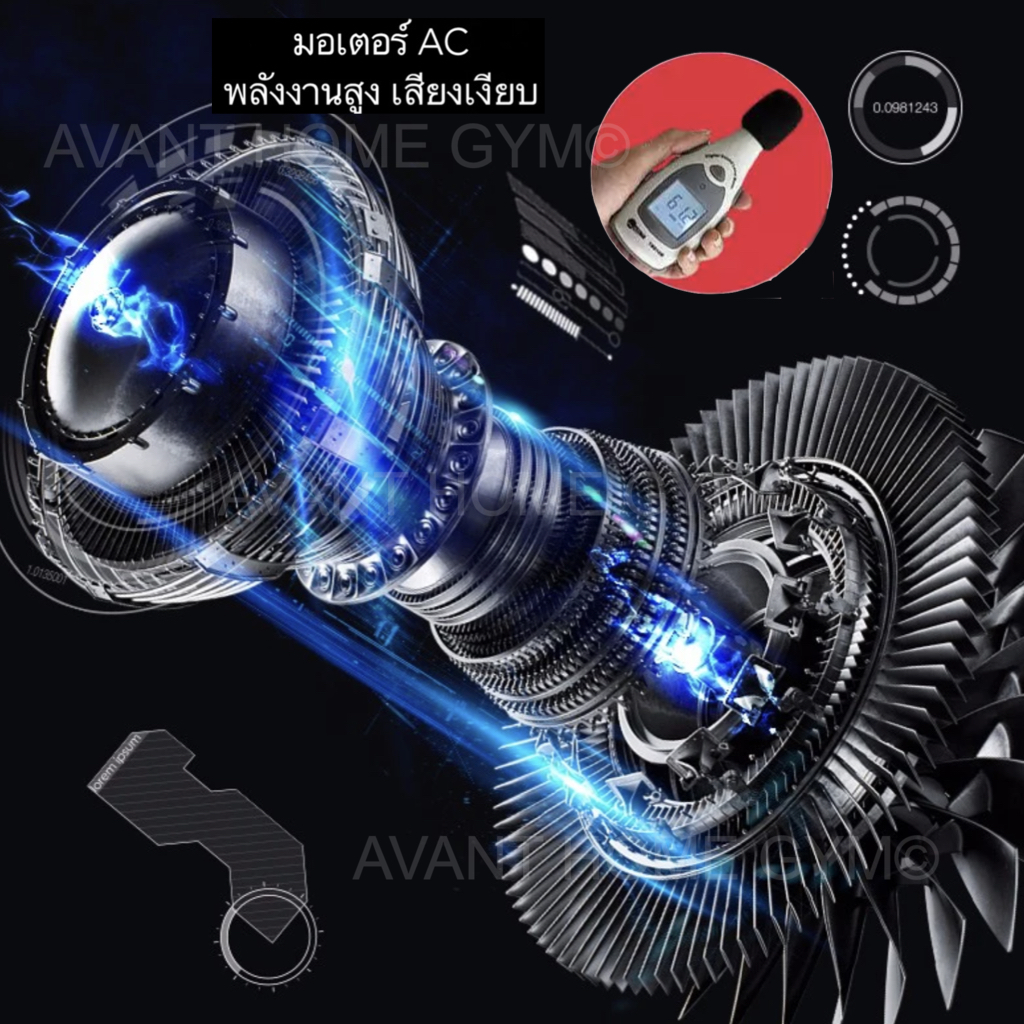 พร้อมส่ง* [ส่งฟรี !!] ลู่วิ่งฟิตเนส ลู่วิ่งไฟฟ้า ลู่เดิน Treadmill xiaomi kingsmith T1 pro พับได้ ลู่ วิ่ง สายพานเครื่อง