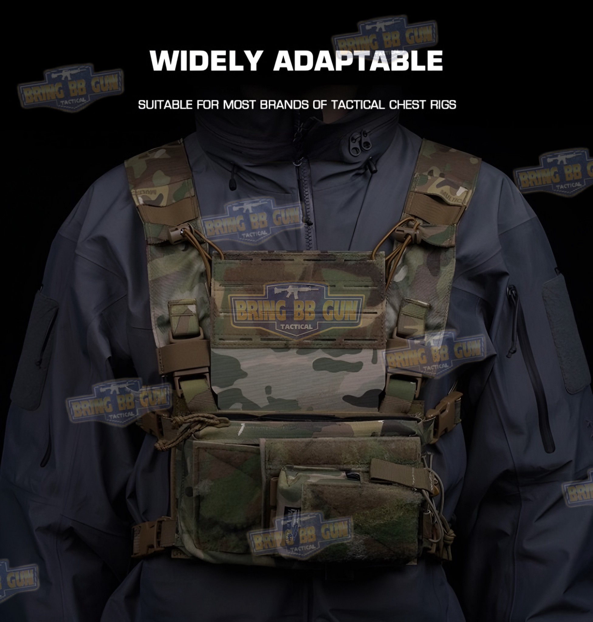 แผงเสริมหน้าอก Chest Rig (Chest Rig Mag Holder Attachment)