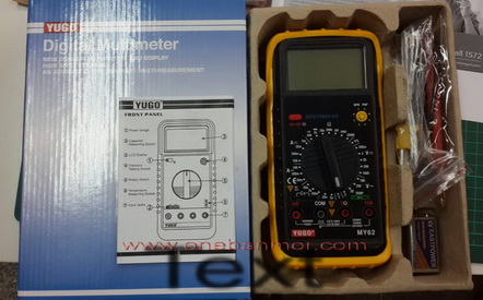 YUGO MY62 Digital Multimeter ยอดนิยม