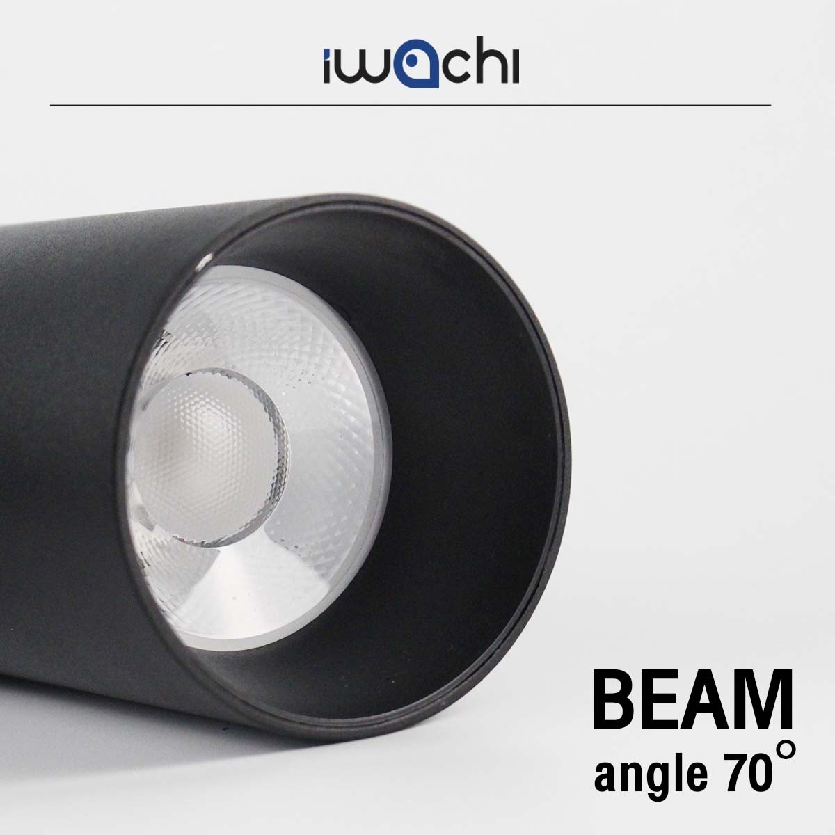 โคมไฟแทรคไลท์ บอดี้ขาว และ ดำ ขนาด10w มี แสงขาว แสงคลูไวท์ และ แสงวอมไวท์