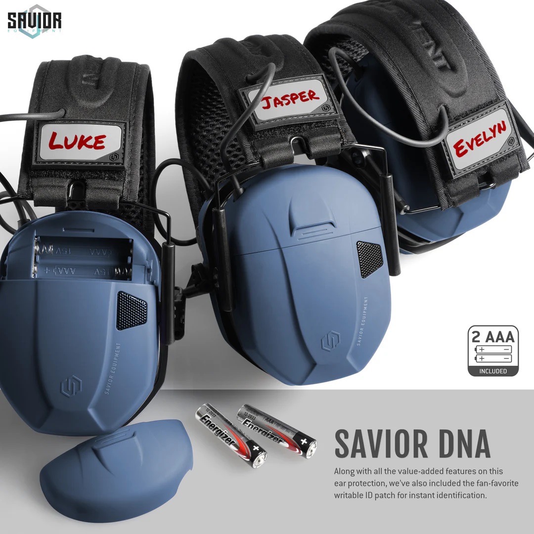 หูฟังตัดเสียง ตอนยิงปืน SAVIOR APOLLO - ELECTRONIC SOUND SUPPRESSORS