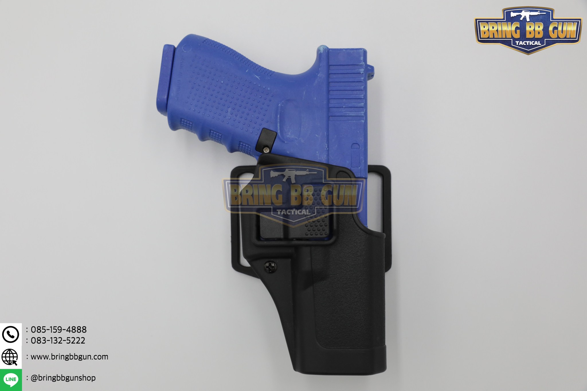 ซองปืนพกนอก ทรง Black Hawk รุ่น Glock19 สำหรับปืน : Glock 19/23/32/36