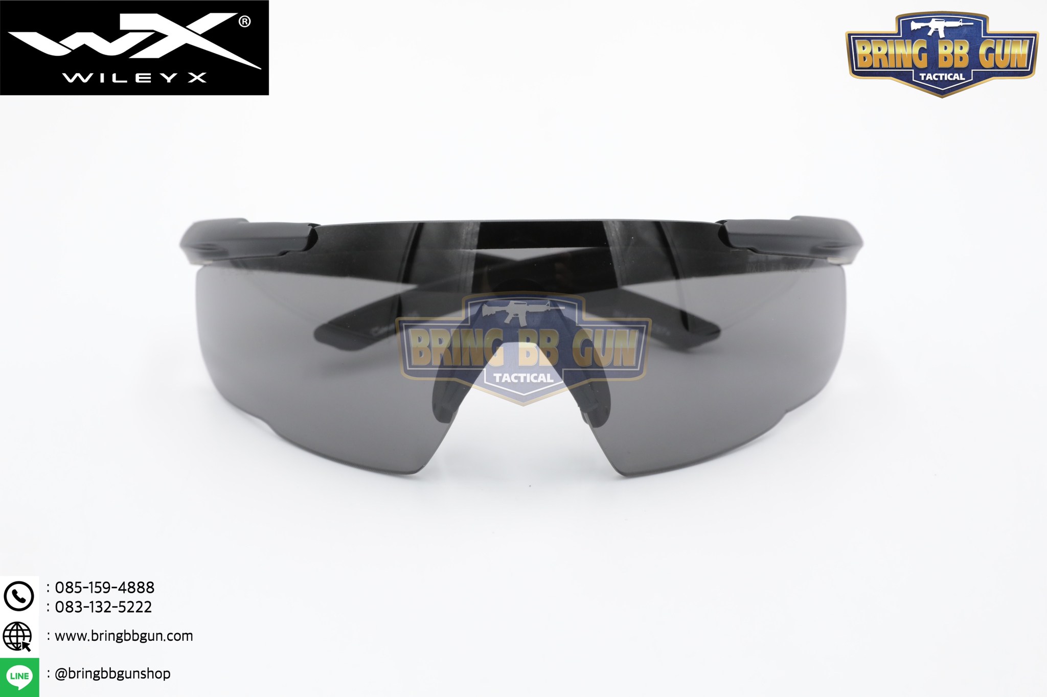 แว่นตากันแดด (แว่นตากันสะเก็ต) ยี่ห้อ WileyX รุ่น Saber Advanced 1Lens (WileyX Saber Advanced)