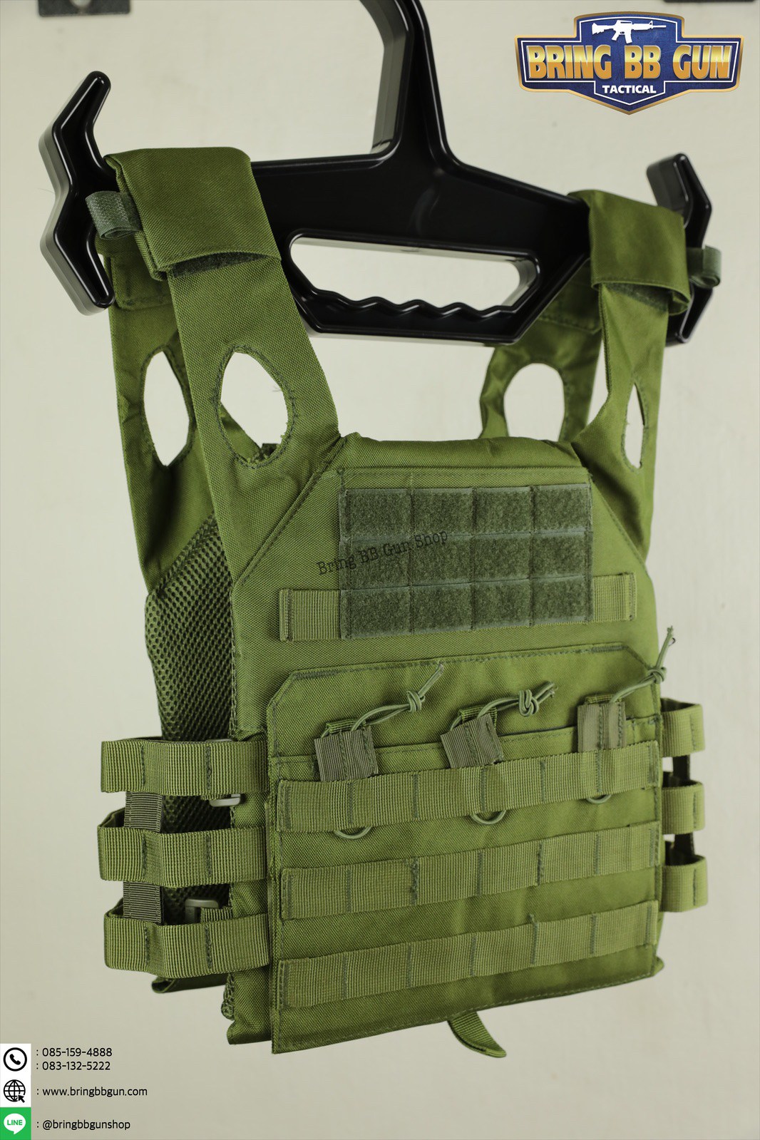 เสื้อเวส รุ่น JPC สายผ้า เนื้อผ้า600D