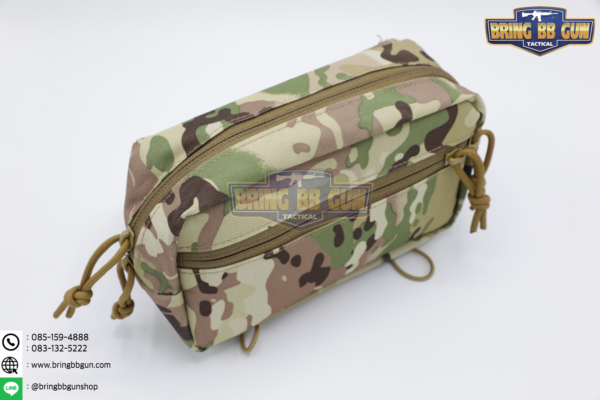 กระเป๋าจิงโจ้ติดเสื้อเวส ทรงสีเหลี่ยม (Drop Pouch) (Lower Accessories Pouch)