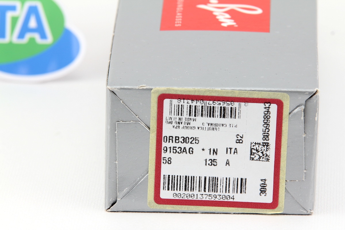 RayBan Aviator RB3025 9153AG