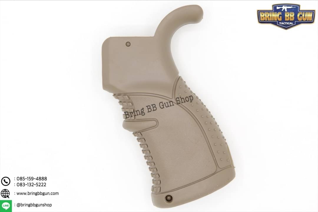 กริ๊ปมือหลัง G43 (กริ๊ปมือ GBB AGR-43) (กริ๊ปมือแก็ส) สำหรับปืนตระกูลM4/M16 ระบบแก็ส (GBB)