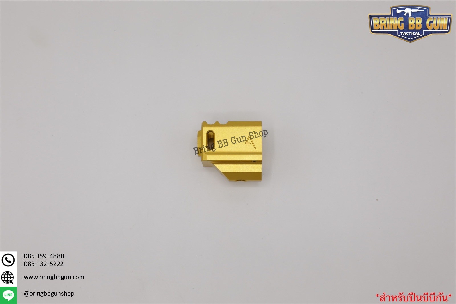 หัวคอม Glock ยี่ห้อ Agency Arms (Agency) (Pistol Compensators) น้ำหนัก : 52กรัม