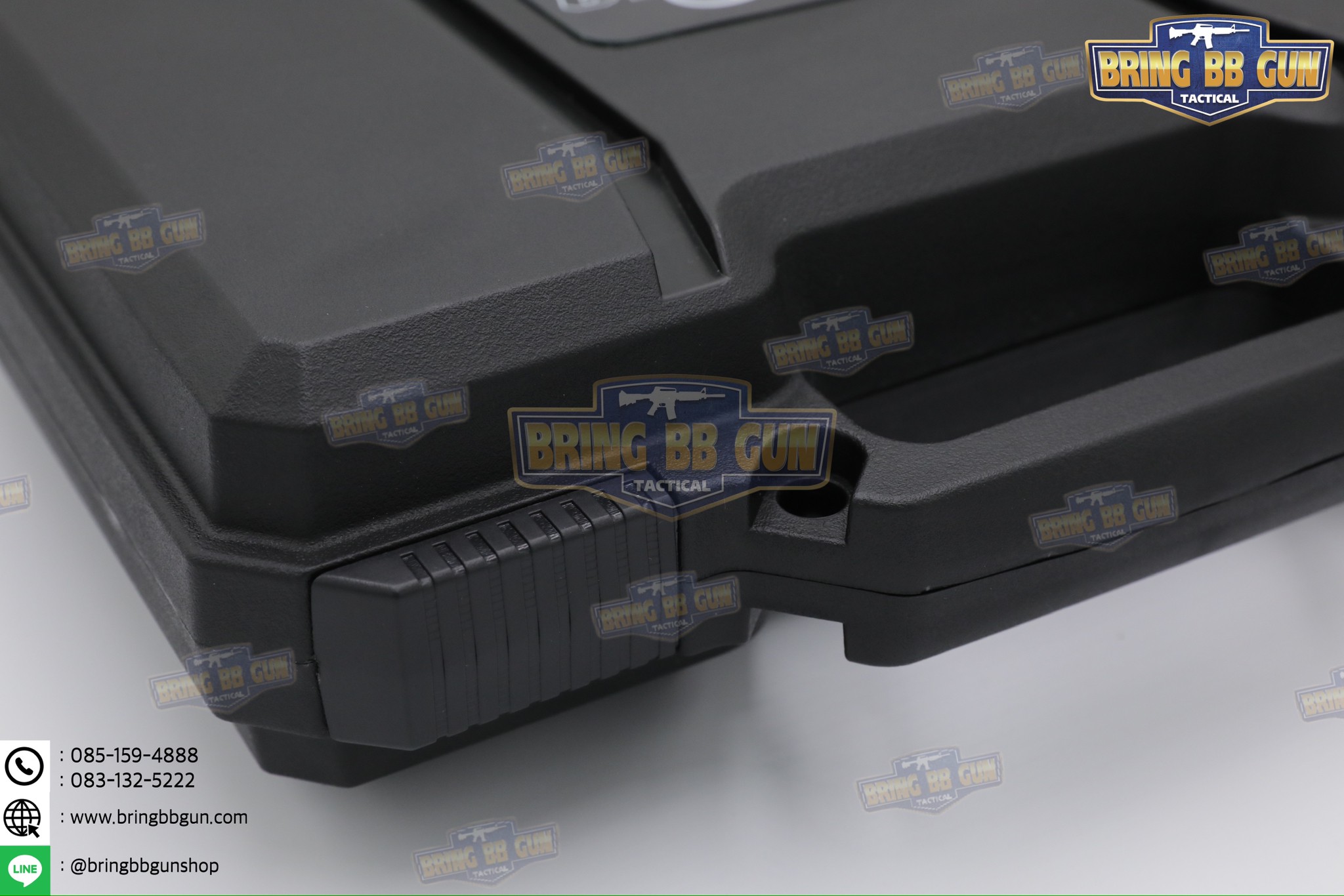 กล่องปืนสั้น Plasma Case รุ่น Light Weight (กล่องปืนสั้น B12) (กล่องกันกระแทก) (เคสกันกระแทก) (เคสปืนสั้น) (Lockable Pistol Case) (Light Weight Case)