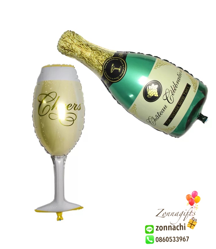 ฟอยล์แชมเปญ 36 นิ้ว