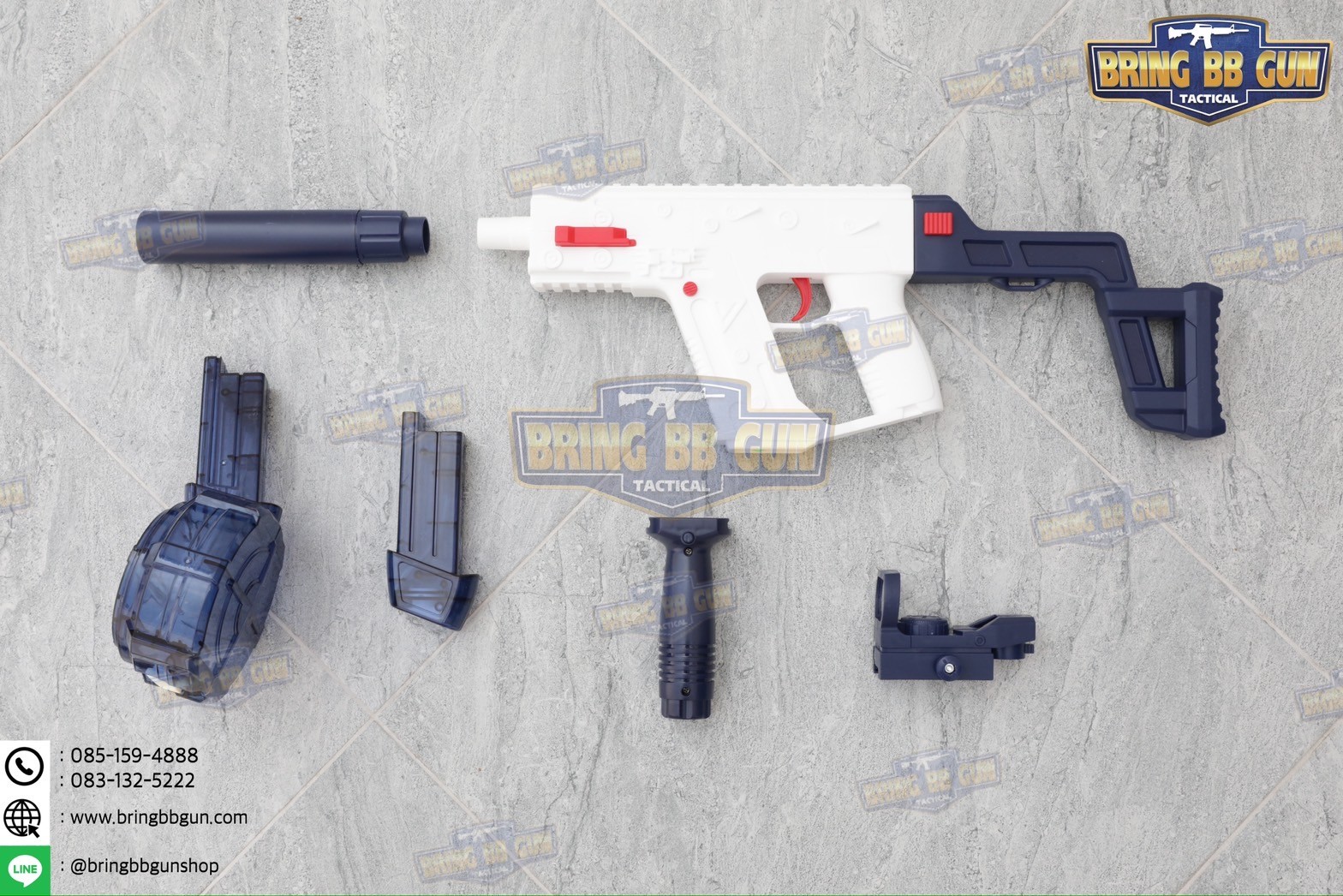 ปืนฉีดน้ำไฟฟ้า รุ่น Kriss Vector (ปืนฉีดน้ำของเล่น) (ปืนฉีดน้ำอัตโนมัติ) (ยิงได้ต่อเนื่อง)