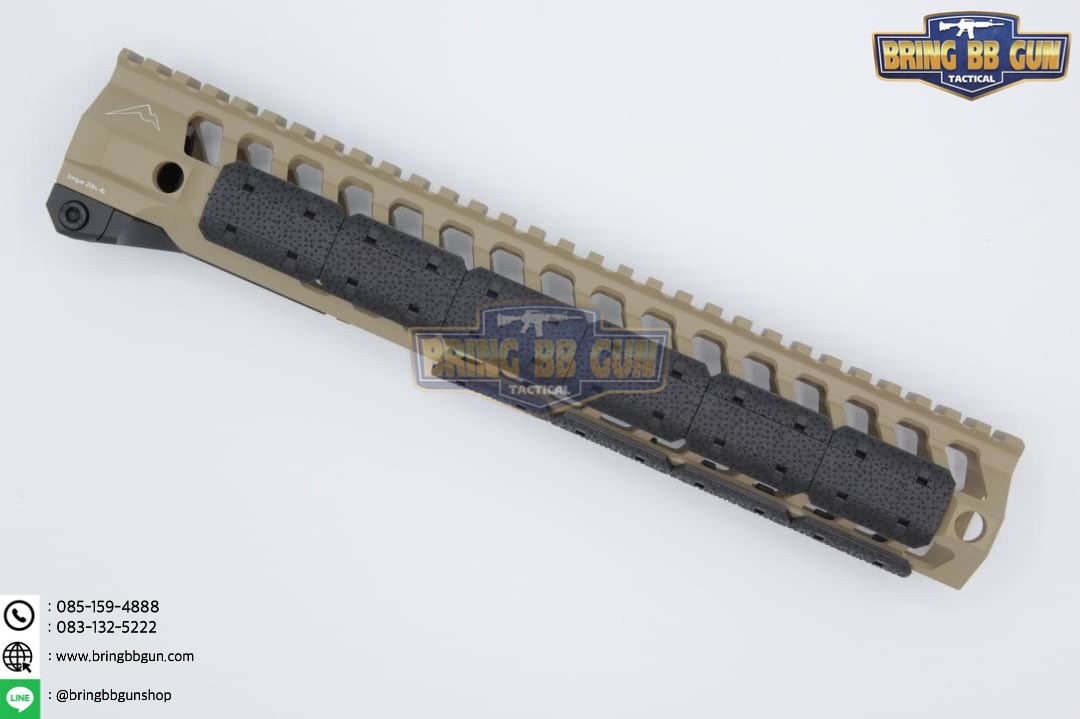 Rail Cover M-Lok Type 2 (ใน1ชุดมี12ชิ้น)(ใช้ได้กับชุดหน้าระบบราง M-Lok เท่านั้น)
