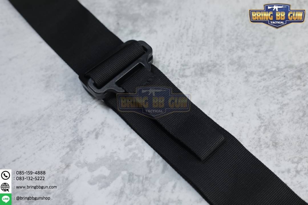 สายสะพายปืนลูกซอง รุ่น 2จุด (สีเขียว)