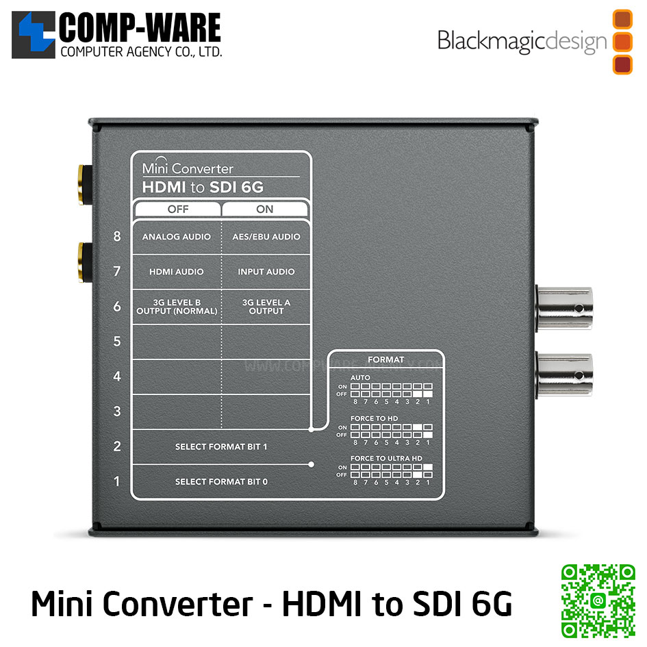 Blackmagic Mini Converter - HDMI to SDI 6G