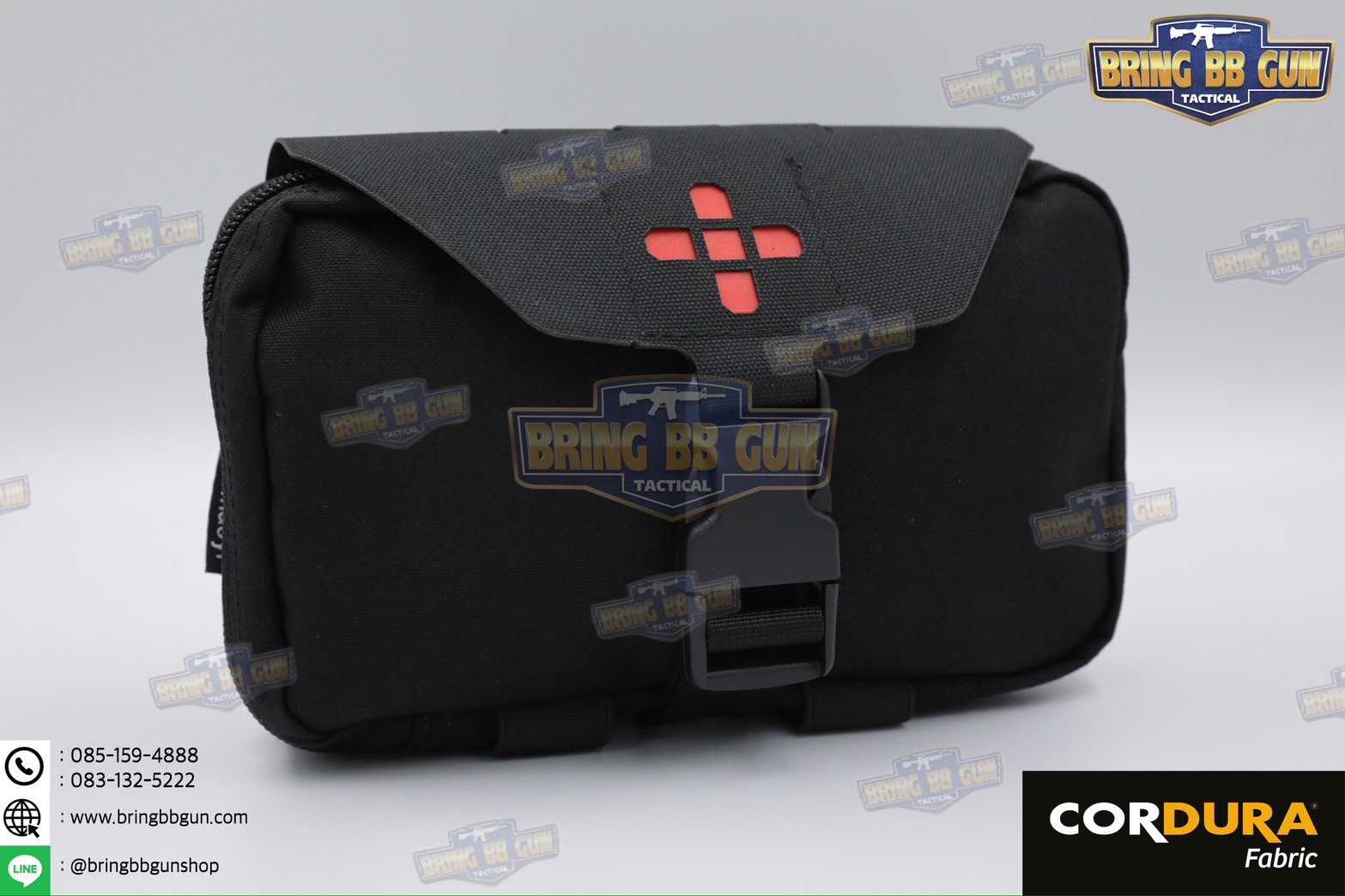 กระเป๋าพยาบาลสนาม B04 ทรง CT Resgear IFAK (แบบกระตุกไว) เพ้า IFAK รุ่น B04 (IFAK Pouch) (Medic Pouch)