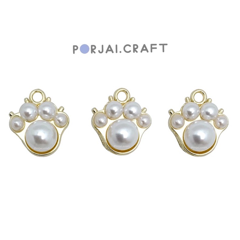 จี้อุ้งเท้า Paw Pendants 15mm