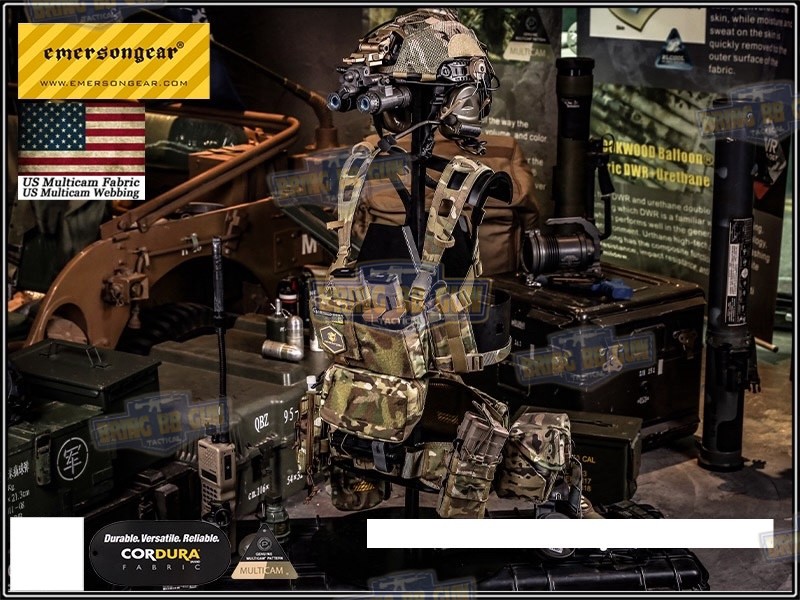 Chest Rig Harness (สายโย่งบ่า) ยี่ห้อ Emerson (CP Style ChestRig Harness) (สายโยงบ่าแบบแต่ง)