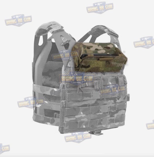 Tactical Phone Pouch เคสโทรศัพท์ติดเสื้อเวส ทรง Admin Pouch (Folded Navigation Board) (Navboard Fliplite Chest Smartphone Mount)