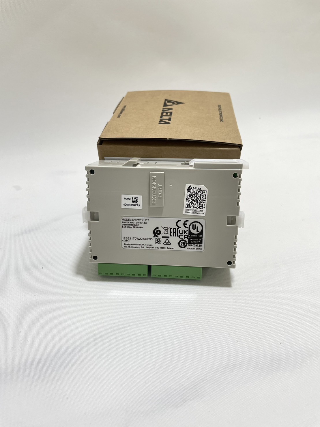 Delta PLC DVP12SE11T 8I/4O ,Ethernet 24V (Transistor)