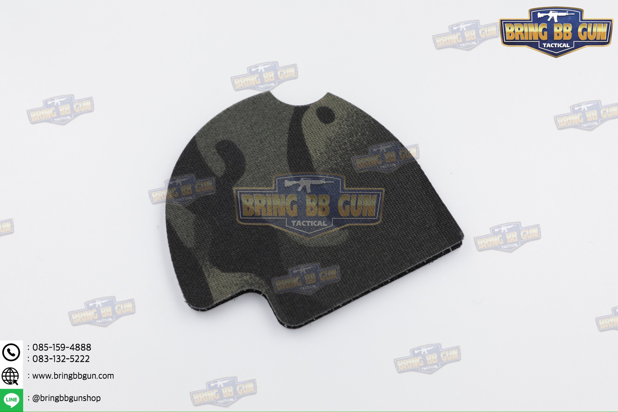 สติ๊กเกอร์ตีนตุ๊กแกลายพรางติดหูฟัง Comtac III (Comtac III Camp Skin Set) (Velcro For Headphone)