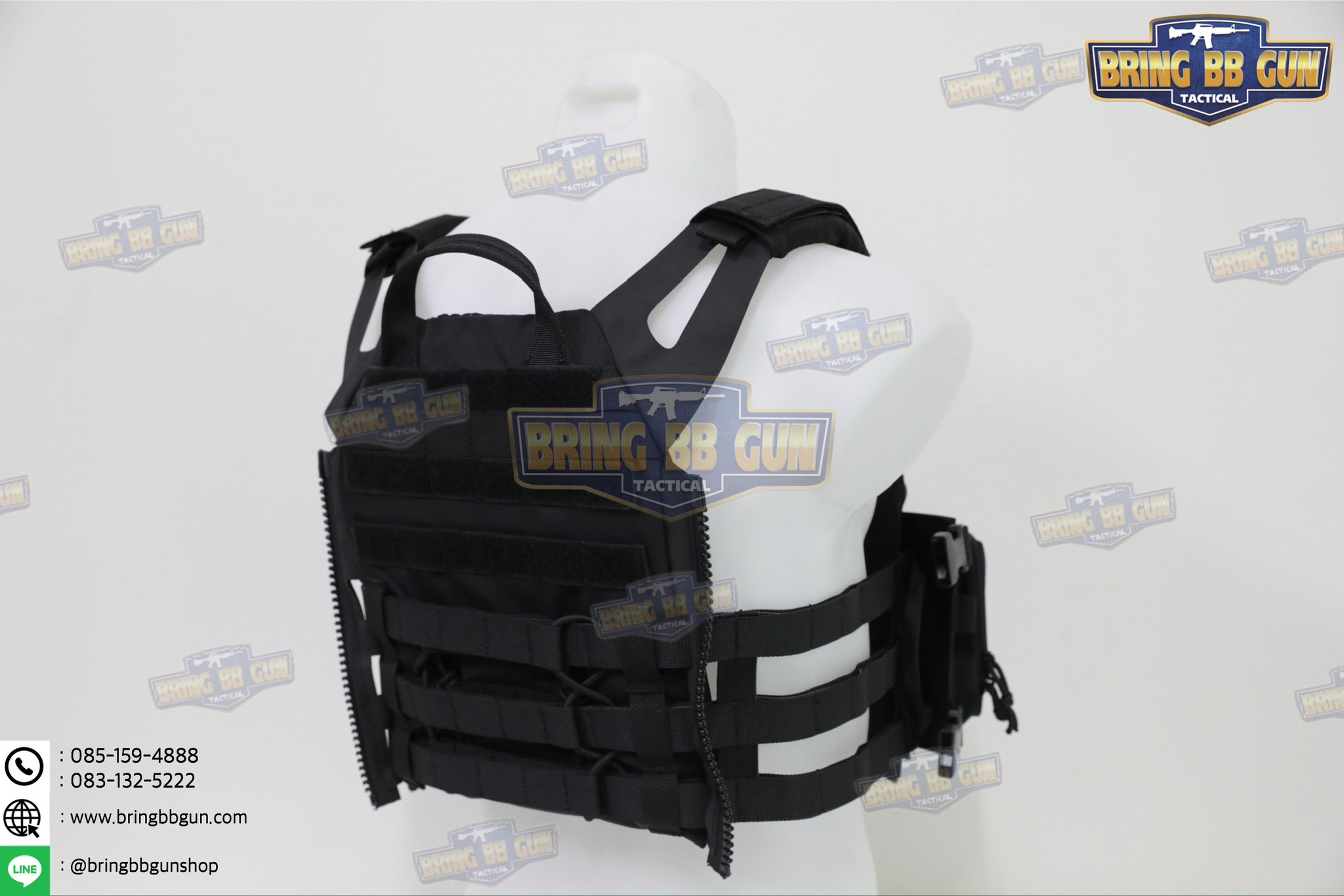 เสื้อเวส JPC 2.4 (เสื้อเวส JPC 2.0 + เพ้าแม็กกาซีน KTAR (5.56 แบบ3ช่อง)) (JPC 2.4 Plate Carrier) (JPC 2.0 + KTAR Front Flap)