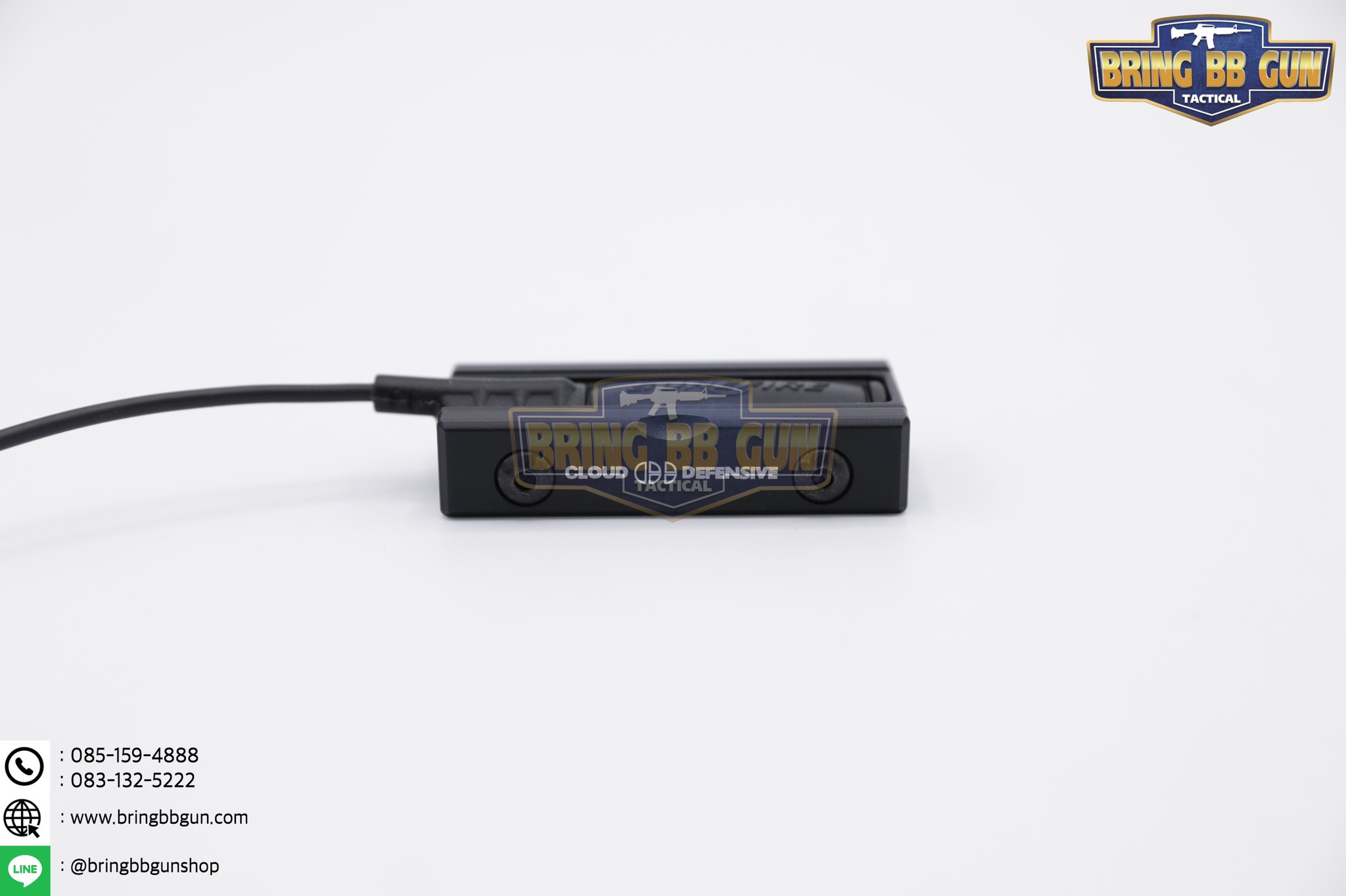 LCS ยี่ห้อ Cloud Defensive (ตัวจับสวิตช์หางหนูของไฟฉาย) รุ่น ระบบราง Picatinny (รางรถไฟ,ราง20mm.) (Light Control System) (ใช้ได้กับชุดหน้าระบบราง Picatinny เท่านั้น)