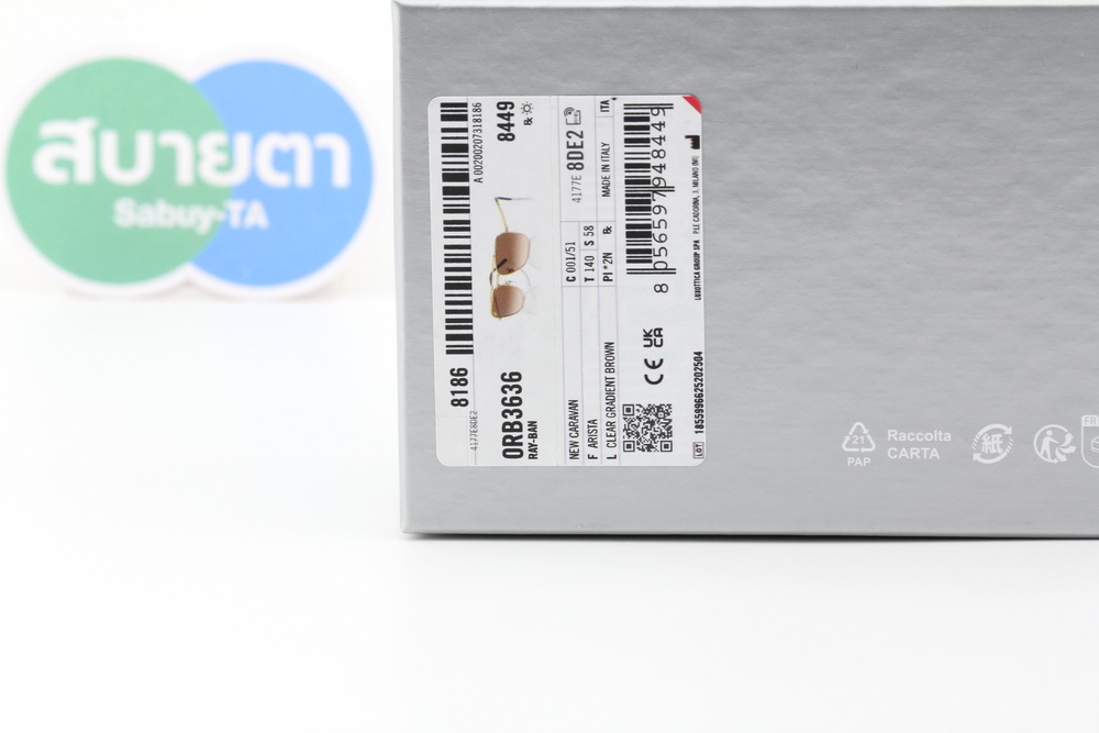 RayBan New Caravan RB3636 001/51