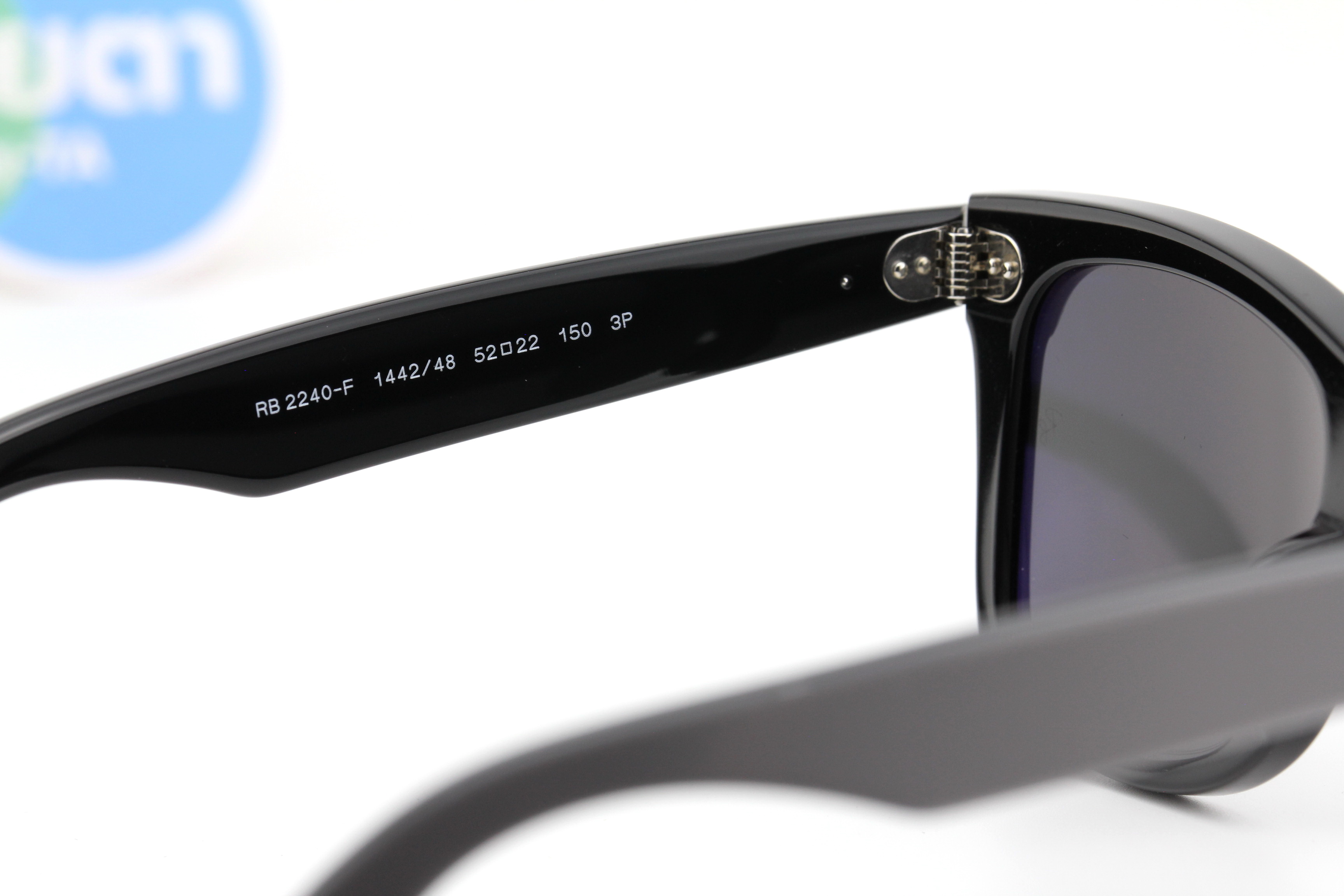 RayBan Wayfarer RB2240F 144248 Polarized Lens STREET NEAT