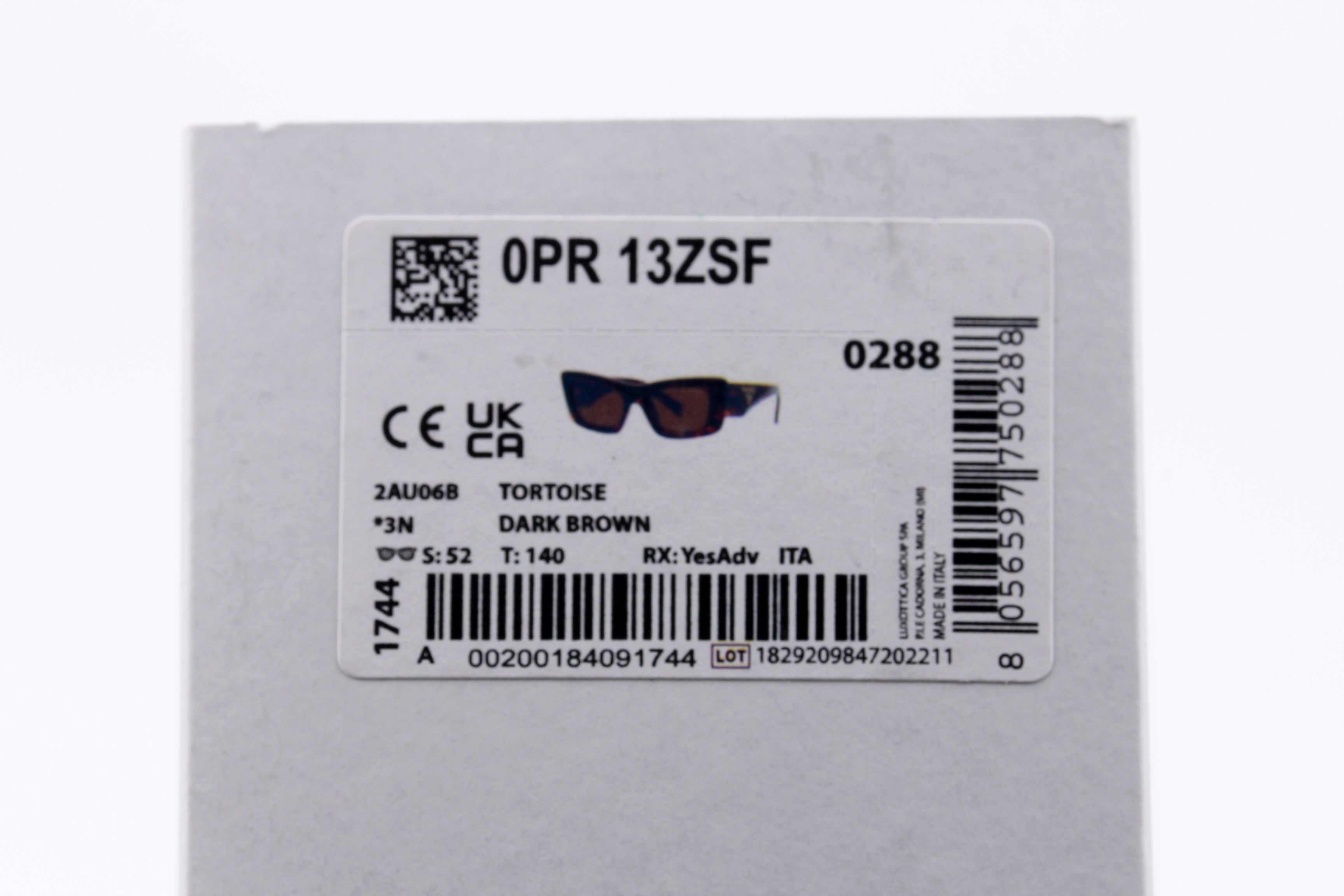 Prada PR13ZSF 2AU06B