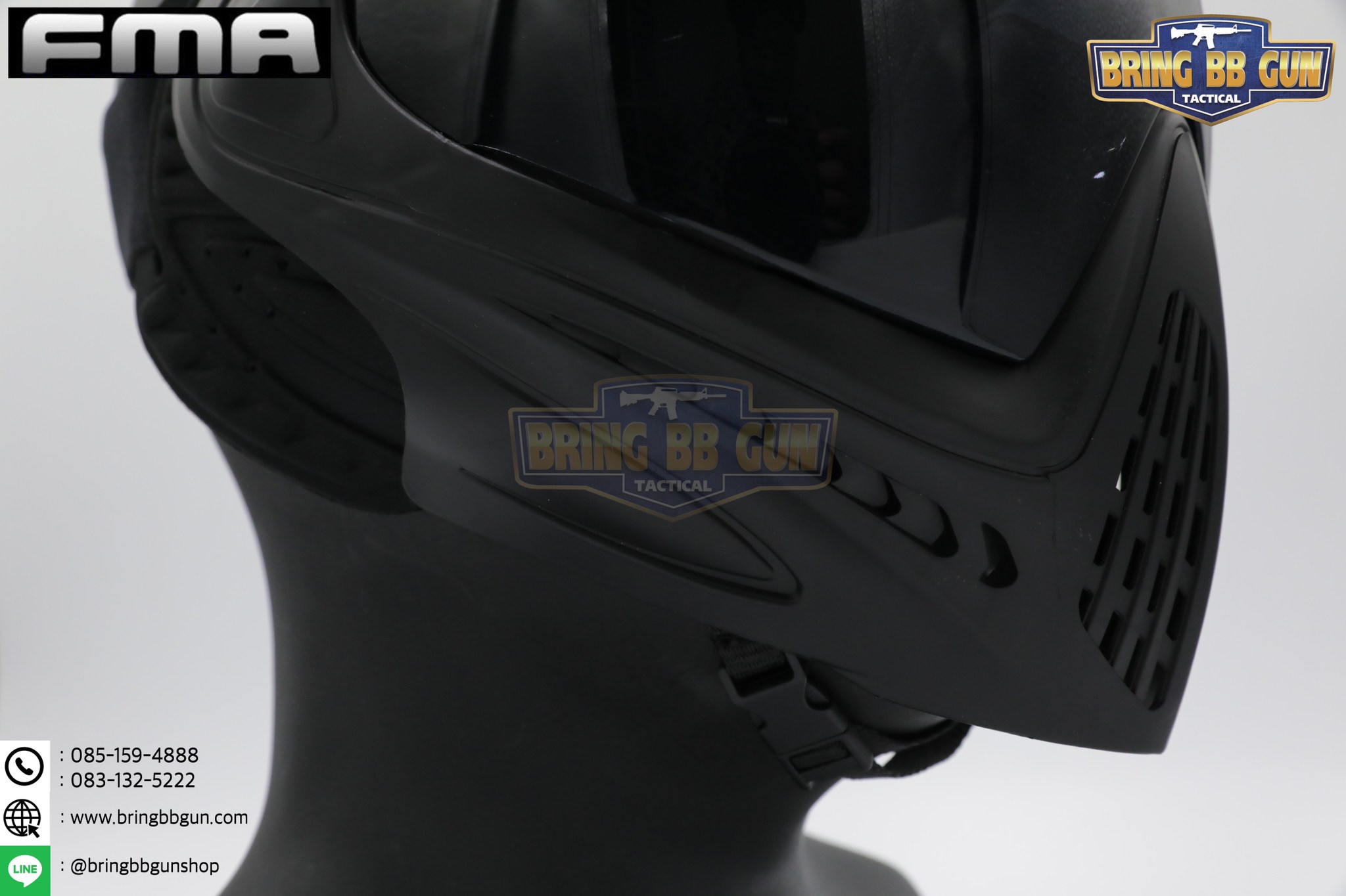 หน้ากาก F1 ยี่ห้อ FMA รุ่น เลนส์ 1 ชั้น