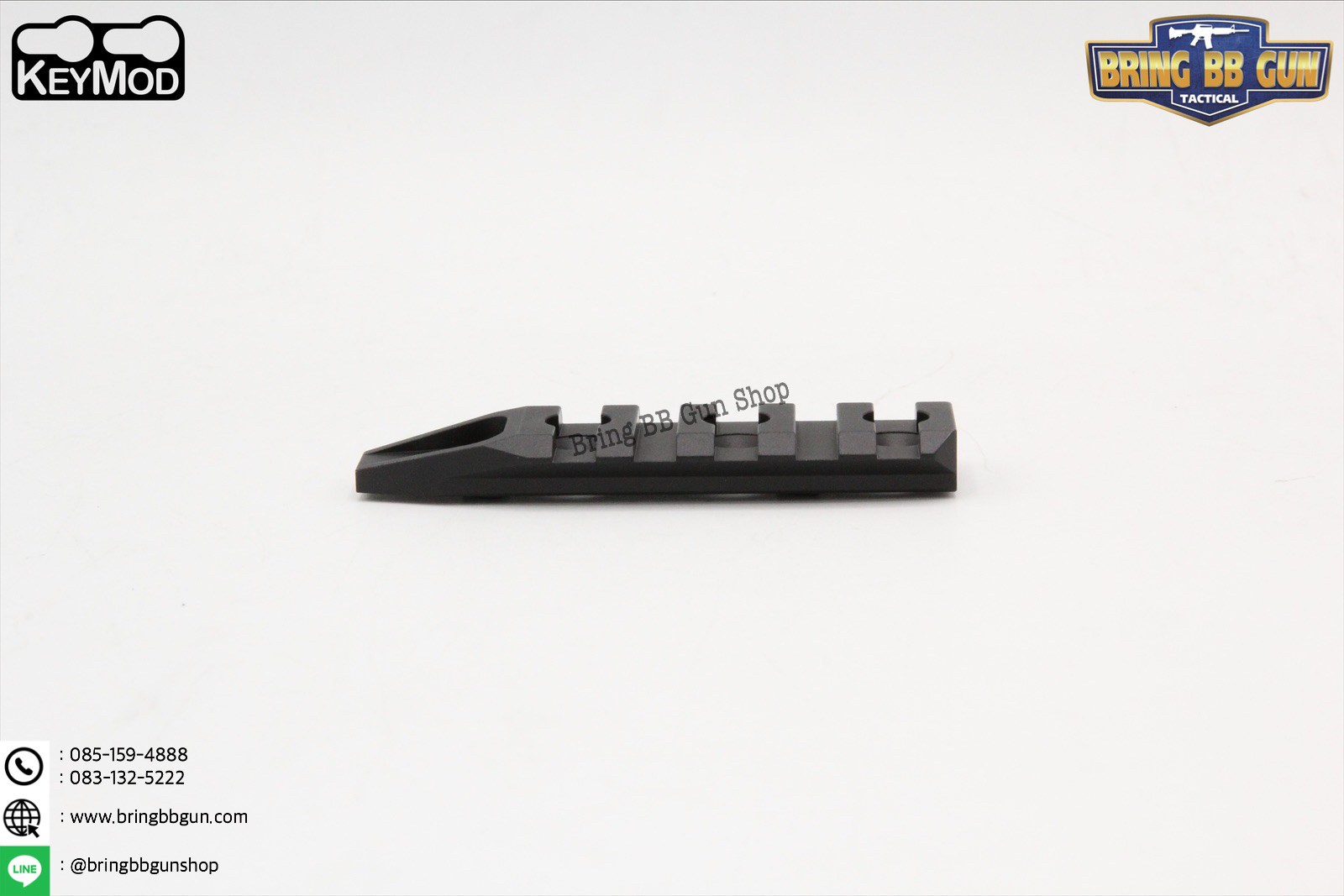 รางเสริม ระบบKeymod รุ่น5ท่อน (3”)