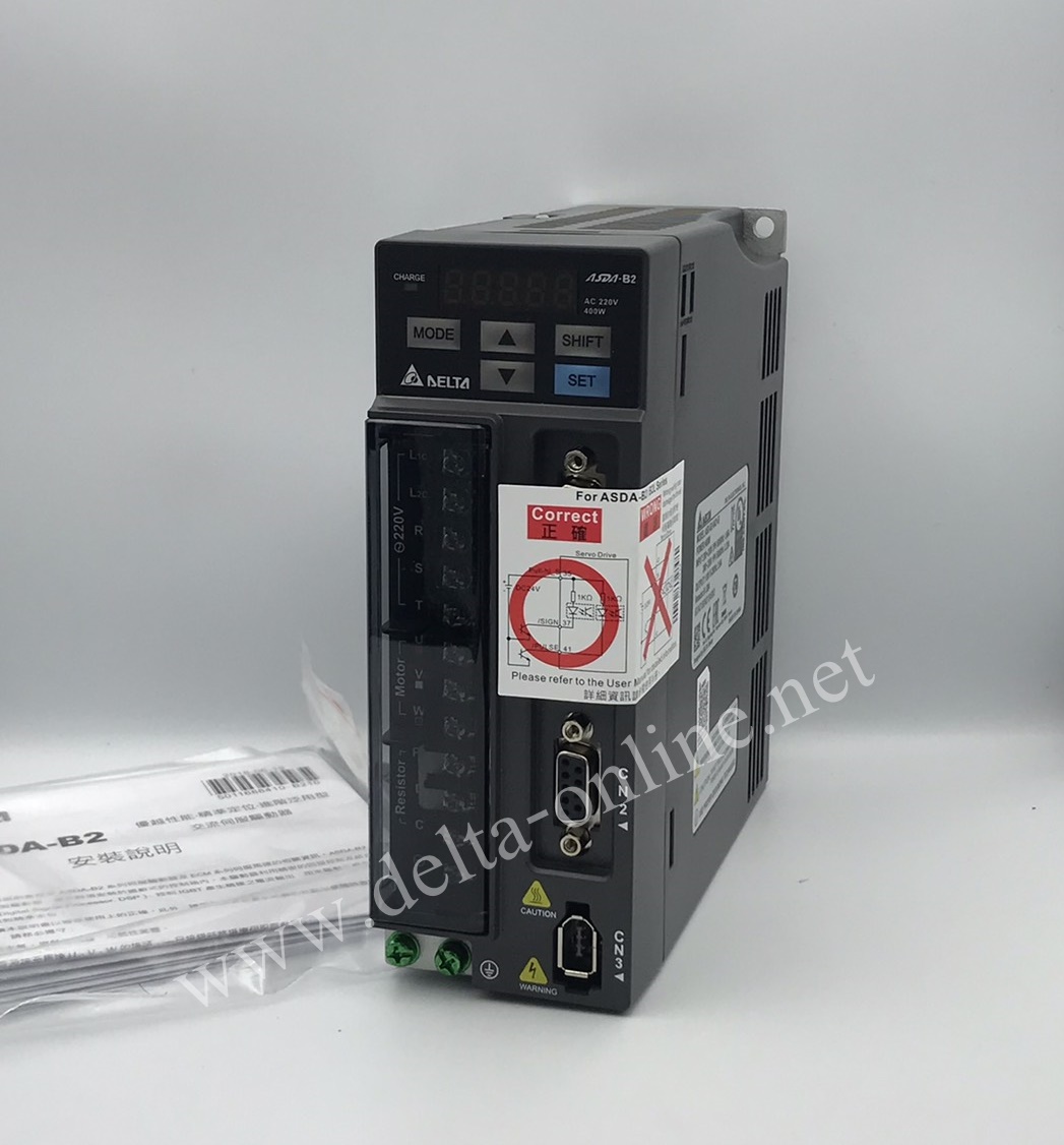 Delta AC Servo Drive ASD-B2-0421-B 400W 220V 1-Phase