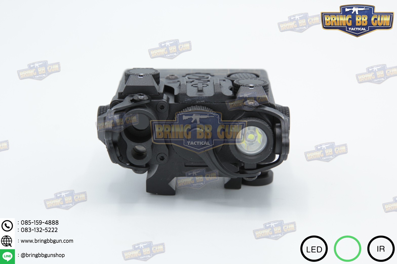 กล่องANPEQ-15A รุ่น DBAL-A2 บอดี้พลาสติก (Dual Beam Aiming Laser - Advanced2)