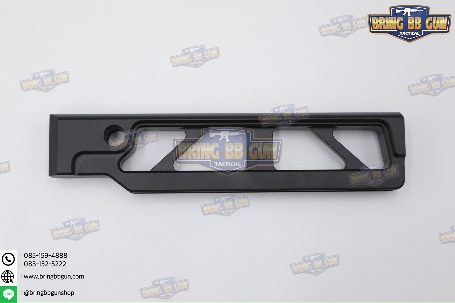 แกนพานท้ายพับได้ทรง JMAC สำหรับ Sig Sauer MPX/MCX รุ่น JMAC ST-6 Skeletonized Tube (Folding Adapter) (1913 Adapter) (JMAC) (MCX) (MPX) (1913)